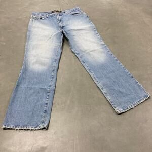 y2k faded structure bootcut jeans 36x32
